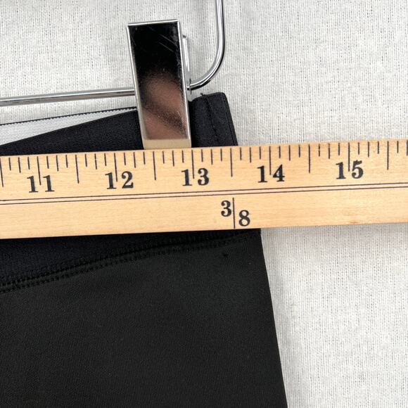 HERVE LEGER Logo Bike Shorts Womens Small Black White High Rise Stretch NWT - Picture 13 of 16